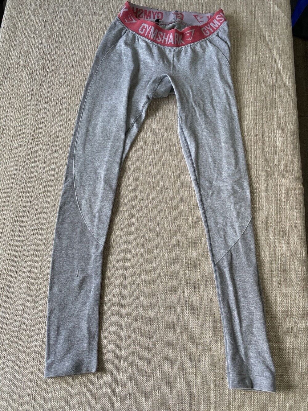 GYMSHARK Gray Dry Moisture Management Leggings S NWT